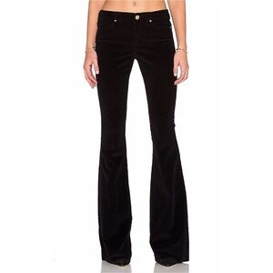 MCGUIRE Charlemagne Black Flare Pants Tuxedo 30